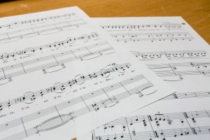 Sheet music
